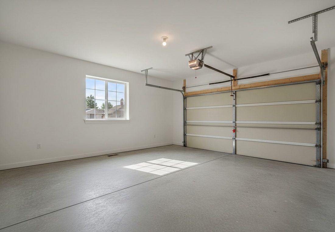 Boise garage cleared out and empty after junk removal